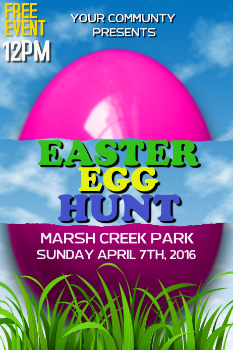 EASTER Template | PosterMyWall