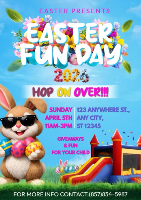 Copy of Easter Fun Day | PosterMyWall