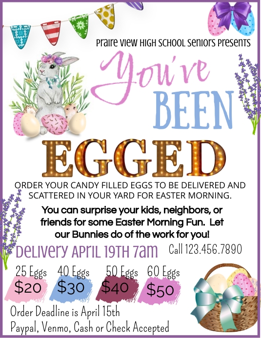 Easter Fundraiser Template | PosterMyWall