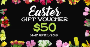 Negro Easter Gift Voucher Facebook Shared Image Template