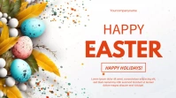 EASTER GREETINGS CARD Digital Display (16:9) template