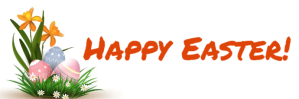 Easter greetings Nagłówek wiadomości e-mail template