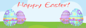 Hvid Easter Email Header 电子邮件标题 Template