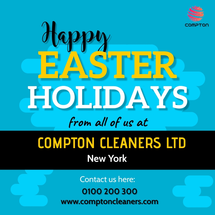 easter holidays Template PosterMyWall