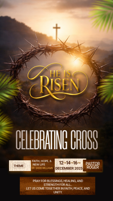 Modèle Easter holy week celebration instagram story | PosterMyWall