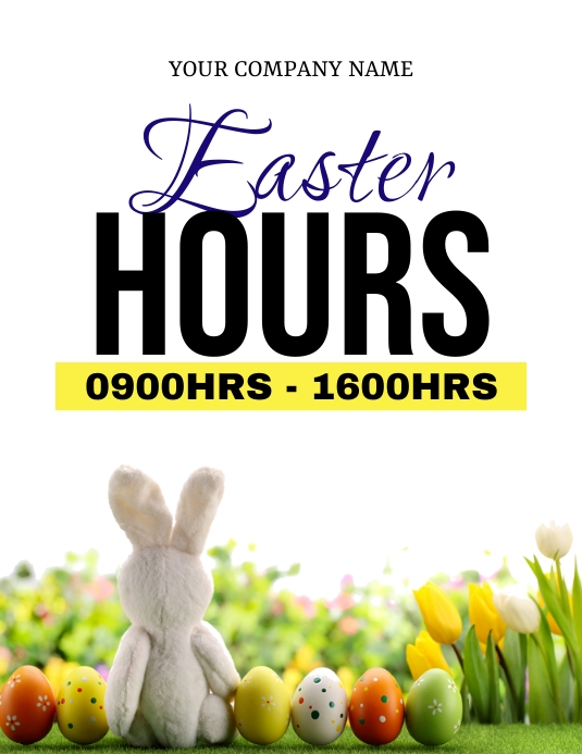 Easter Hours Template PosterMyWall easter-hours-template-postermywall