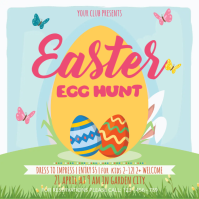 Easter Instagram Instagram-bericht template