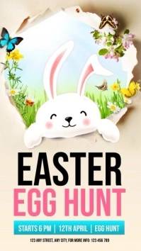 easter instagram story template