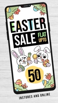 Easter Instagram story template