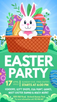 easter instagram story template
