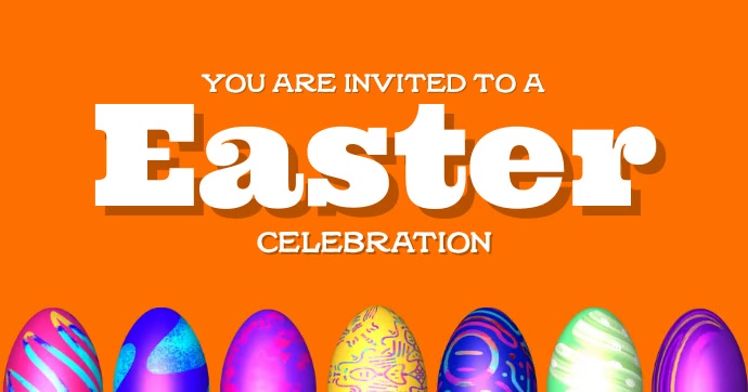 Easter Work Invite Easter invite Template | PosterMyWall