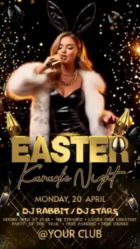 Easter Karaoke Indaba yaku-Instagram template