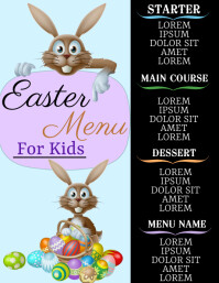 easter menu Template | PosterMyWall