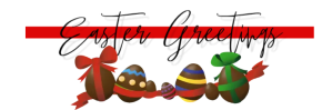 easter mail E-poskop template