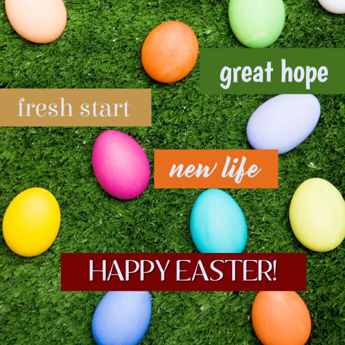 easter message Template | PosterMyWall