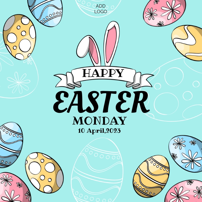 Easter Monday Happy Easter Monday Instagram Template PosterMyWall easter-monday-happy-easter-monday-instagram-template-postermywall