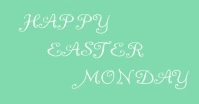Easter Monday Facebook Shared Image template