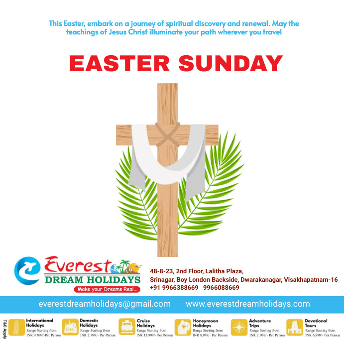 Easter of Everest Template PosterMyWall