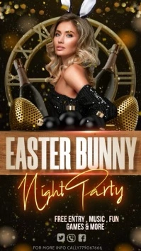 Easter party Instagram Story template