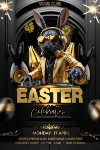 Easter Party Ishidi elingu 4' × 6' template