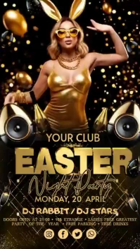 Easter Party Instagram Story template