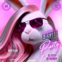 easter party event instagram post Square (1:1) template