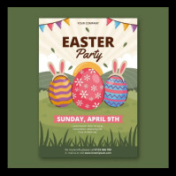 Easter day flyer design template | PosterMyWall