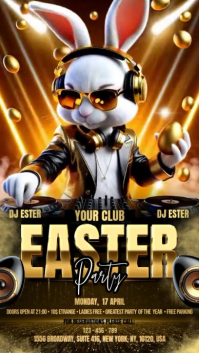 Easter Party Instagram Reel template