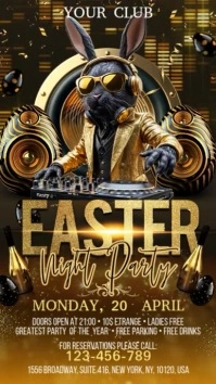 Easter Party Instagram Story template