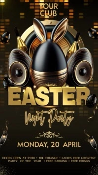 Easter Party Instagram Story template
