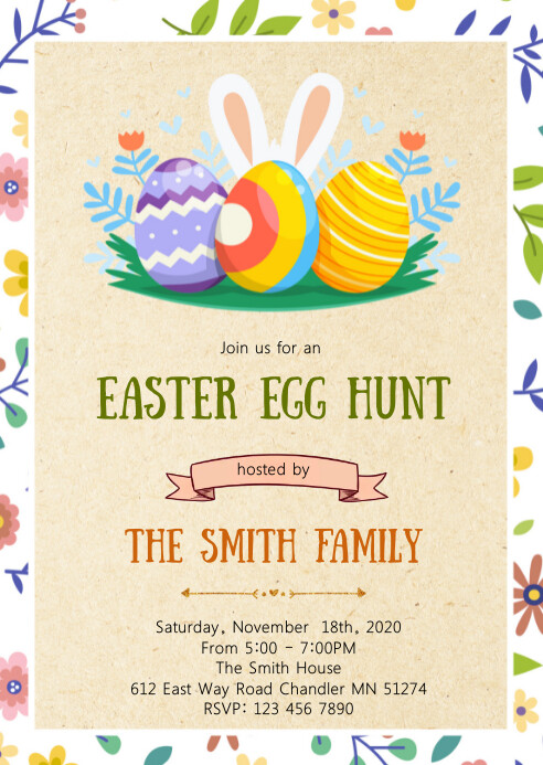 Customize 23 870 Easter Poster Templates PosterMyWall