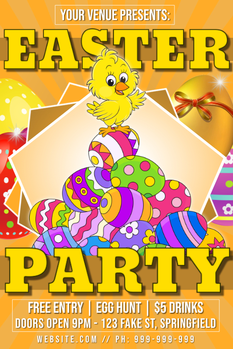 easter party poster