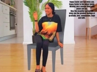 Easter period and Quote Gårdskilt template