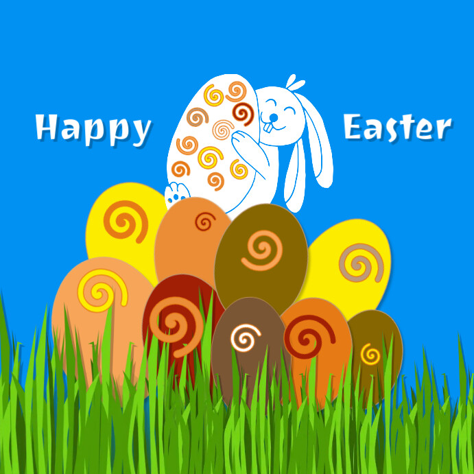 easter postcard Template | PosterMyWall