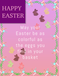 customizable design templates for easter cards postermywall
