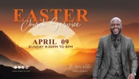 easter prayer church worship service Blog Header template
