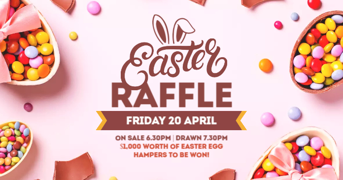 Easter Raffle Gift Hamper Post Template | PosterMyWall