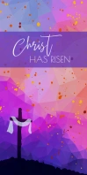 EASTER roll up banner 易拉宝 3' × 6' template