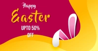 Easter sale,easter,event Anuncio de Facebook template