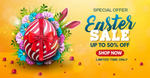 Easter Sale Ad Anuncio de Facebook template