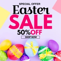 EASTER SALE Instagram Post template