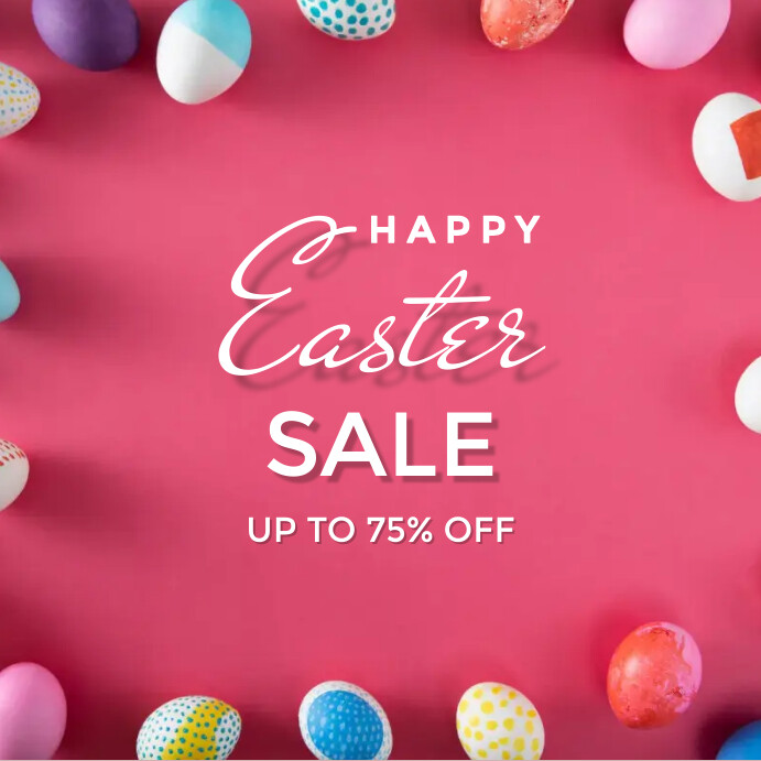 Easter Sale Instagram Post Template | PosterMyWall