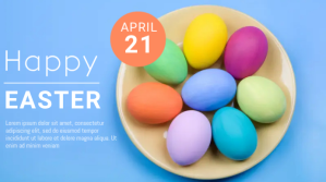 Easter Sales Presentación (16:9) template