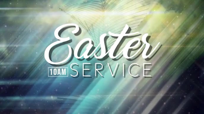 Easter Service Template | PosterMyWall