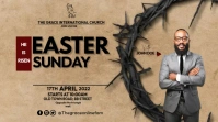 easter service Presentation (16:9) template