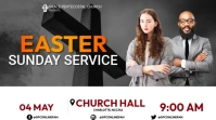 easter service Apresentação (16:9) template