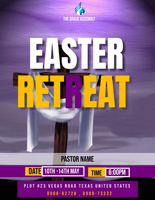 Copy of Easter service | PosterMyWall