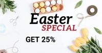 Easter Special Discount Price Off Shopping Ad Facebook-Anzeige template