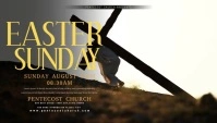 Easter Sunday Banner Cabeçalho de blogue template