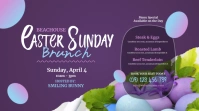 Easter Sunday Brunch Twitter Post template